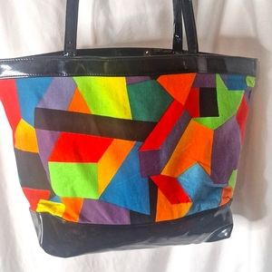 Marlins colorful tote